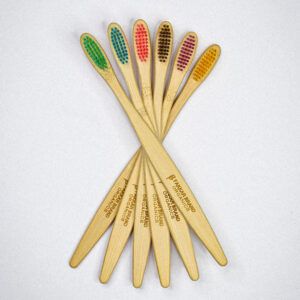 c curve bamboo toothbrush – soft & ultra soft bristles | eco friendly brush | fakkar brand organics