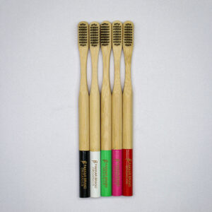 round bottom bamboo toothbrush ( soft bristles)