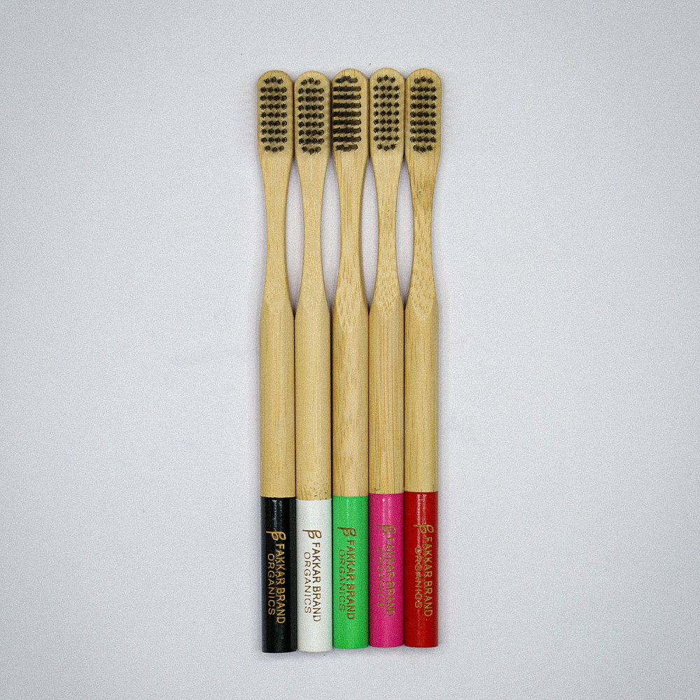 round bottom bamboo toothbrush ( soft bristles)