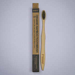 s curve orthodontic bamboo toothbrush (for braces)