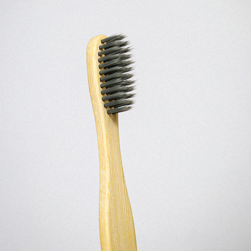 flat bamboo toothbrush – soft & ultra soft bristles | eco friendly daily use | fakkar brand organics