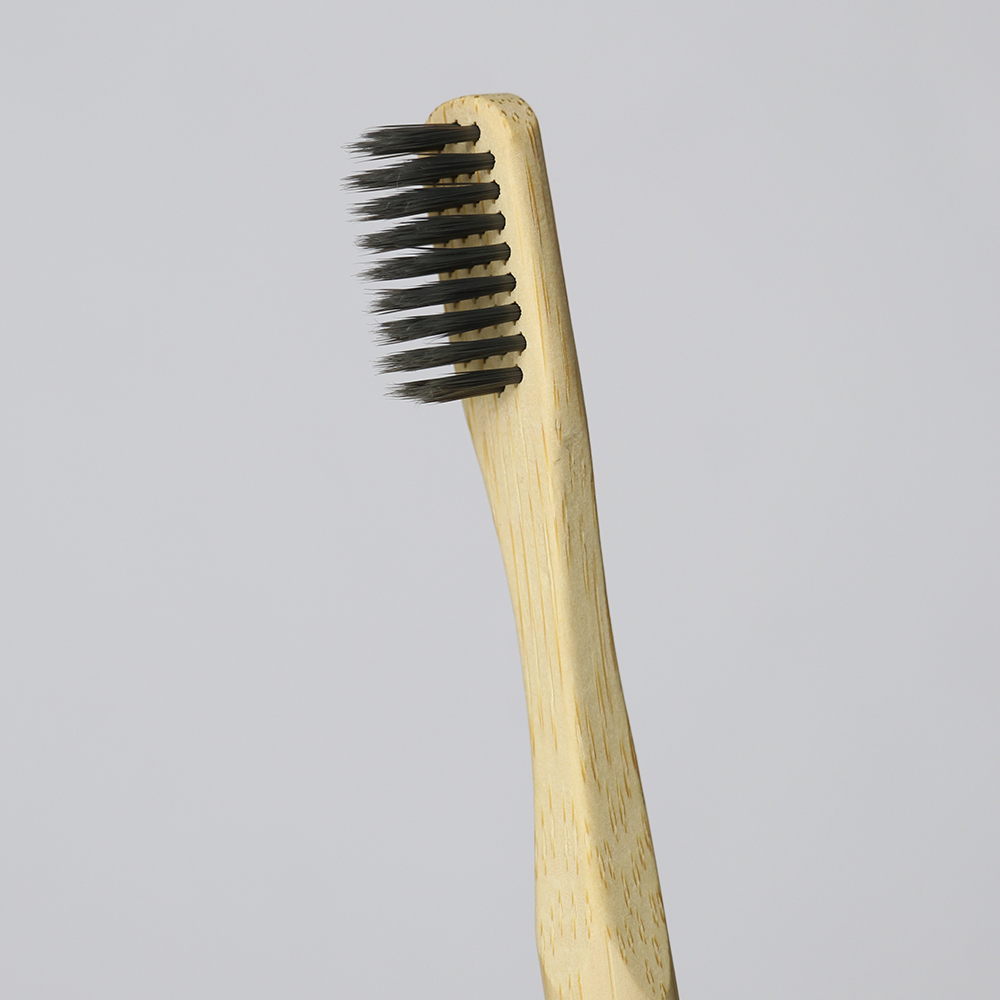round bottom bamboo toothbrush ( soft bristles)